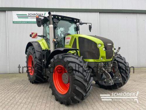 Claas Axion 950 Cmatic ficha tecnica