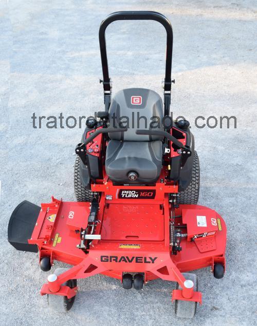 Gravely Pro-Turn 160 avaliação e ficha técnica