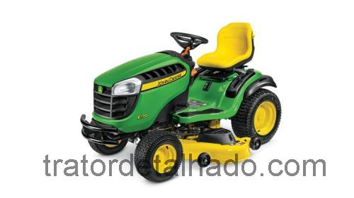 John Deere E170 avaliação e ficha técnica