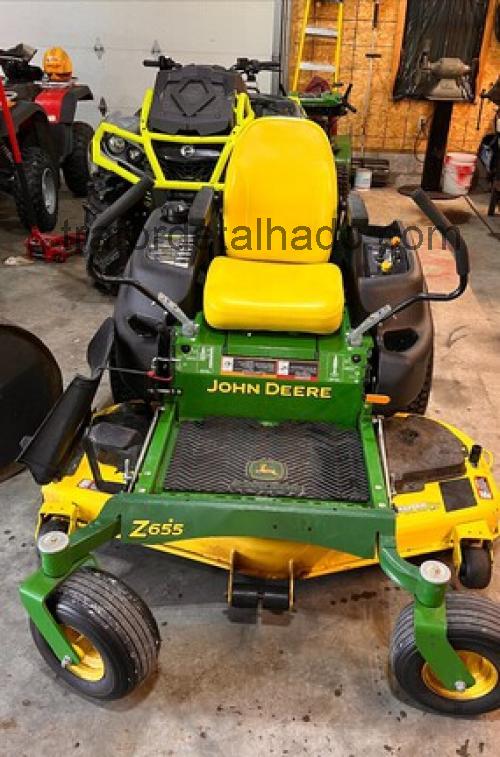John Deere Z655 avaliação e ficha técnica