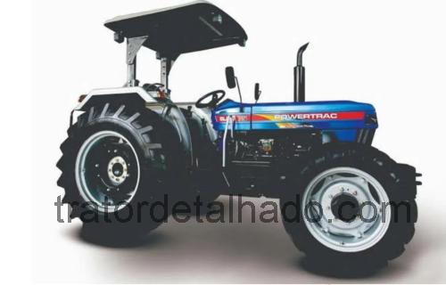 Powertrac Euro 75 avaliação e ficha técnica